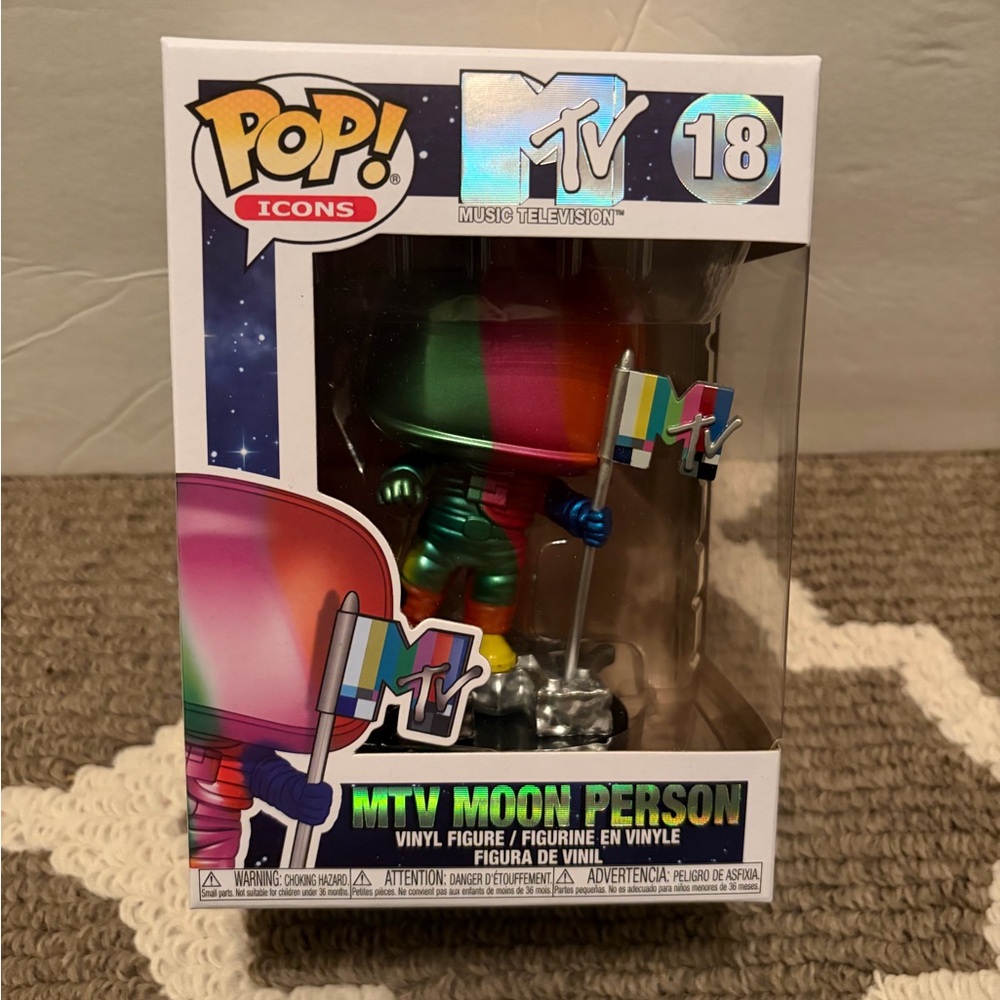 Funko Pop MTV Moon Person Figure New In Box